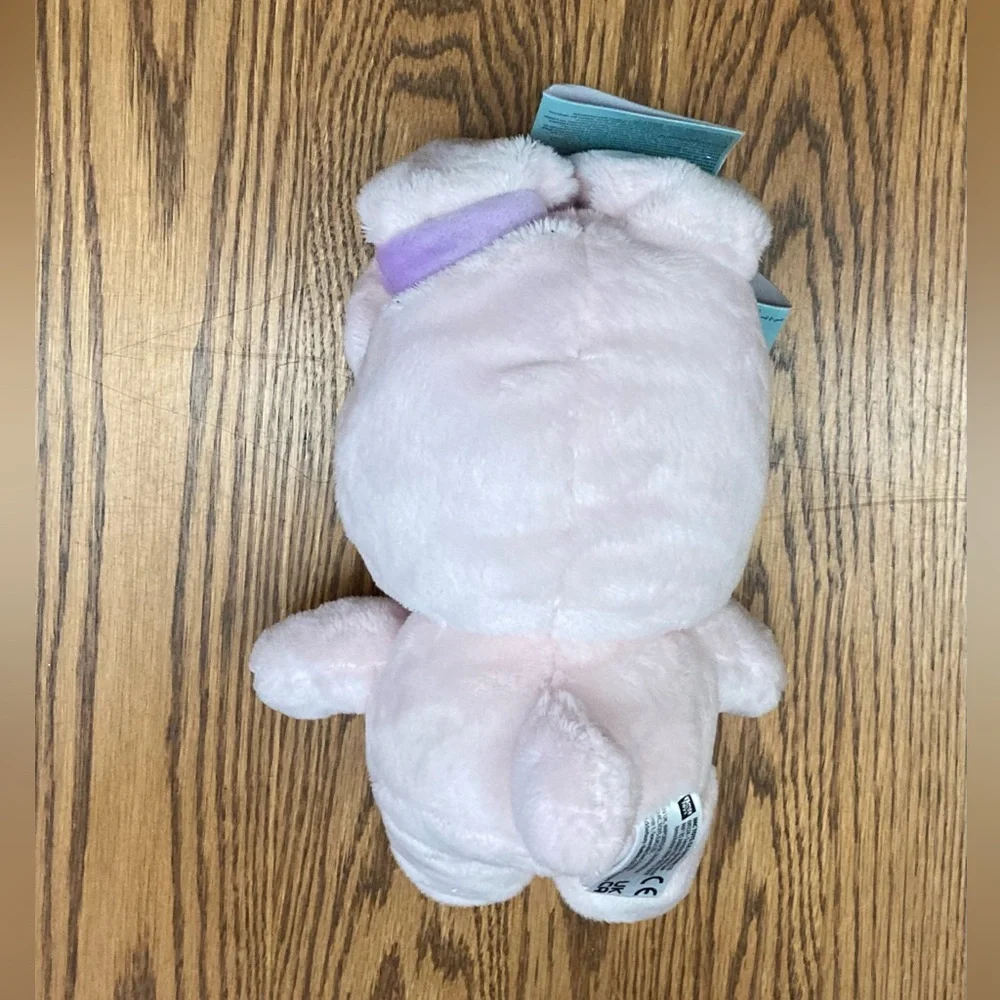 💜🐰PEEKAPETS🐰💜Pink w/purple accents peek-a-boo BUNNY PLUSH💕NWT💕